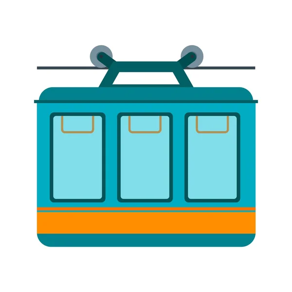 Cable Car, transport icon — Stock Vector