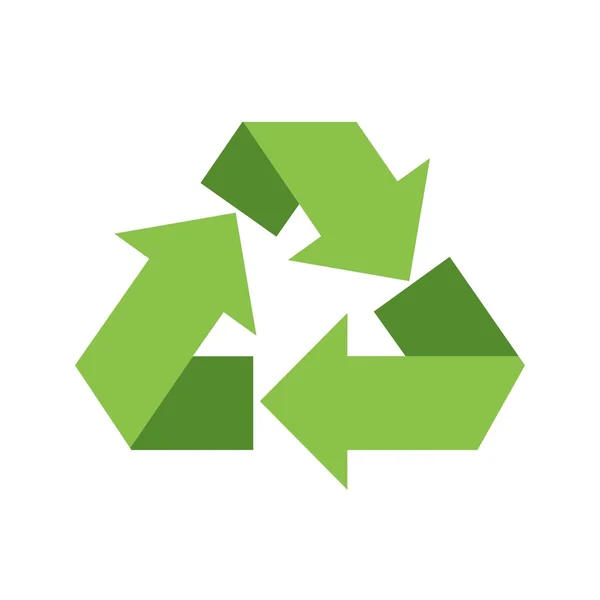 Recycle, ecology icon — Stock Vector