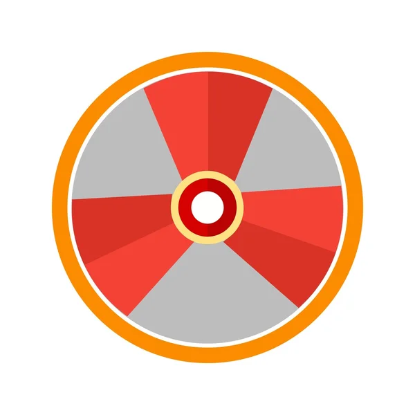 Radiation, nuclear icon — Stok Vektör