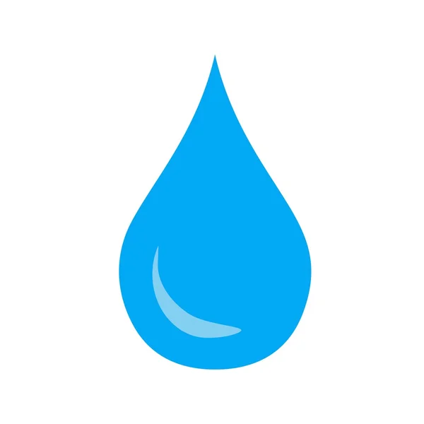 Wassertropfen-Symbol — Stockvektor