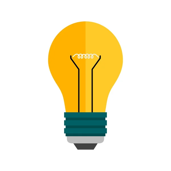 Bulb, light icon — Stock vektor