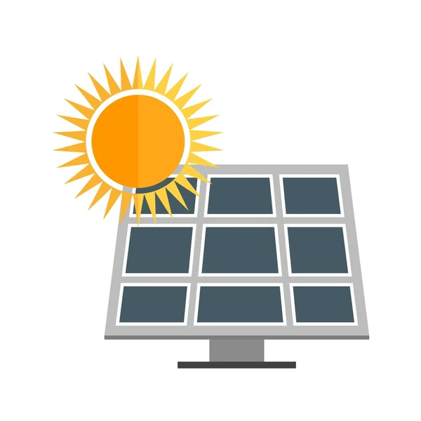 Pictogram zonnepaneel — Stockvector
