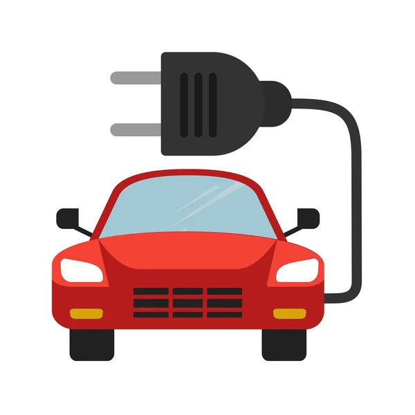 Electric Car, Vehicle Icon — 스톡 벡터