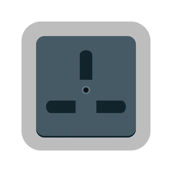 Socke, plug icon — 스톡 벡터