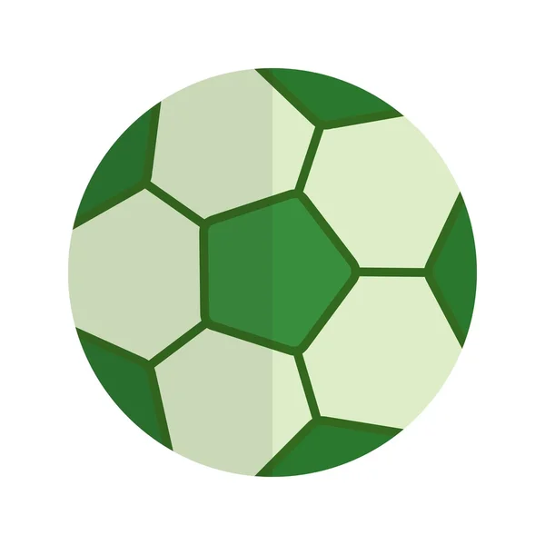 Icono pelota de fútbol — Vector de stock