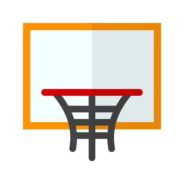 Basketball-Korb-Ikone — Stockvektor
