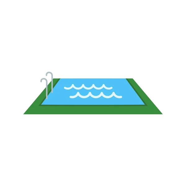 Icono de la piscina — Vector de stock