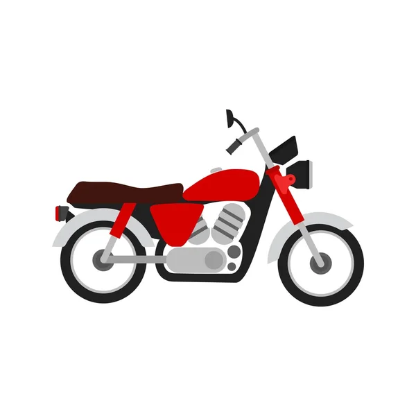 Motorcycle, bike icon — 图库矢量图片