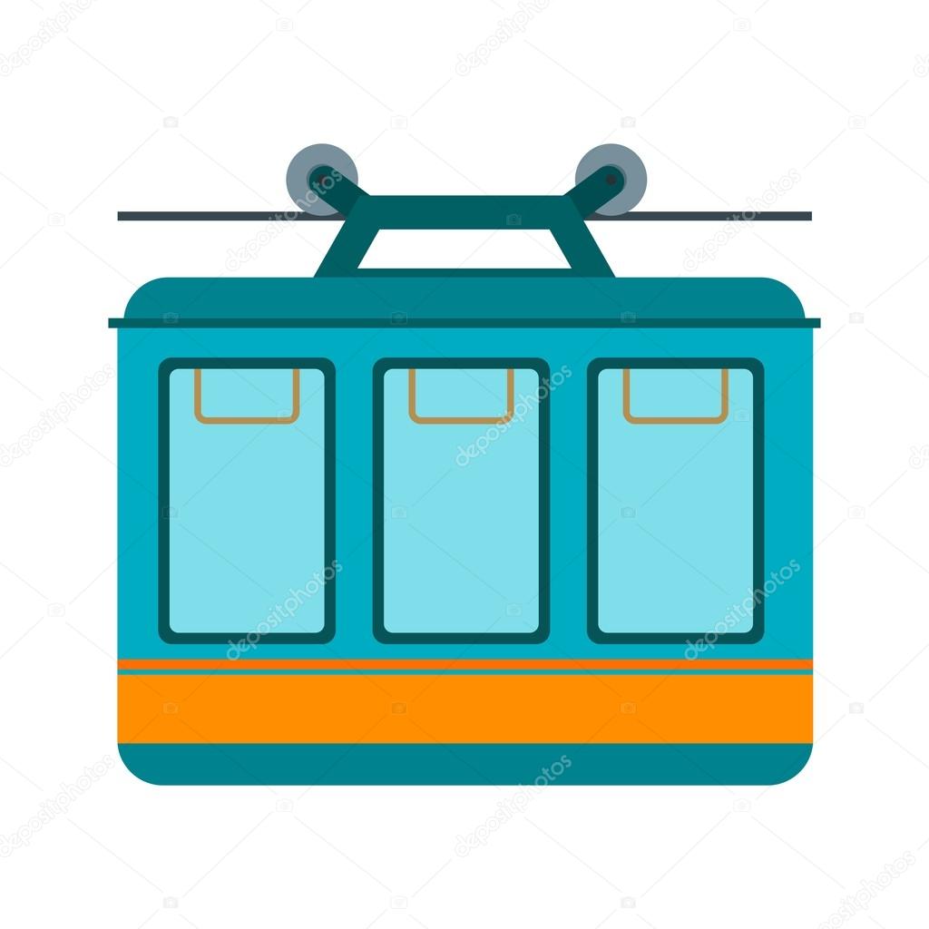 Cable Car, transport icon