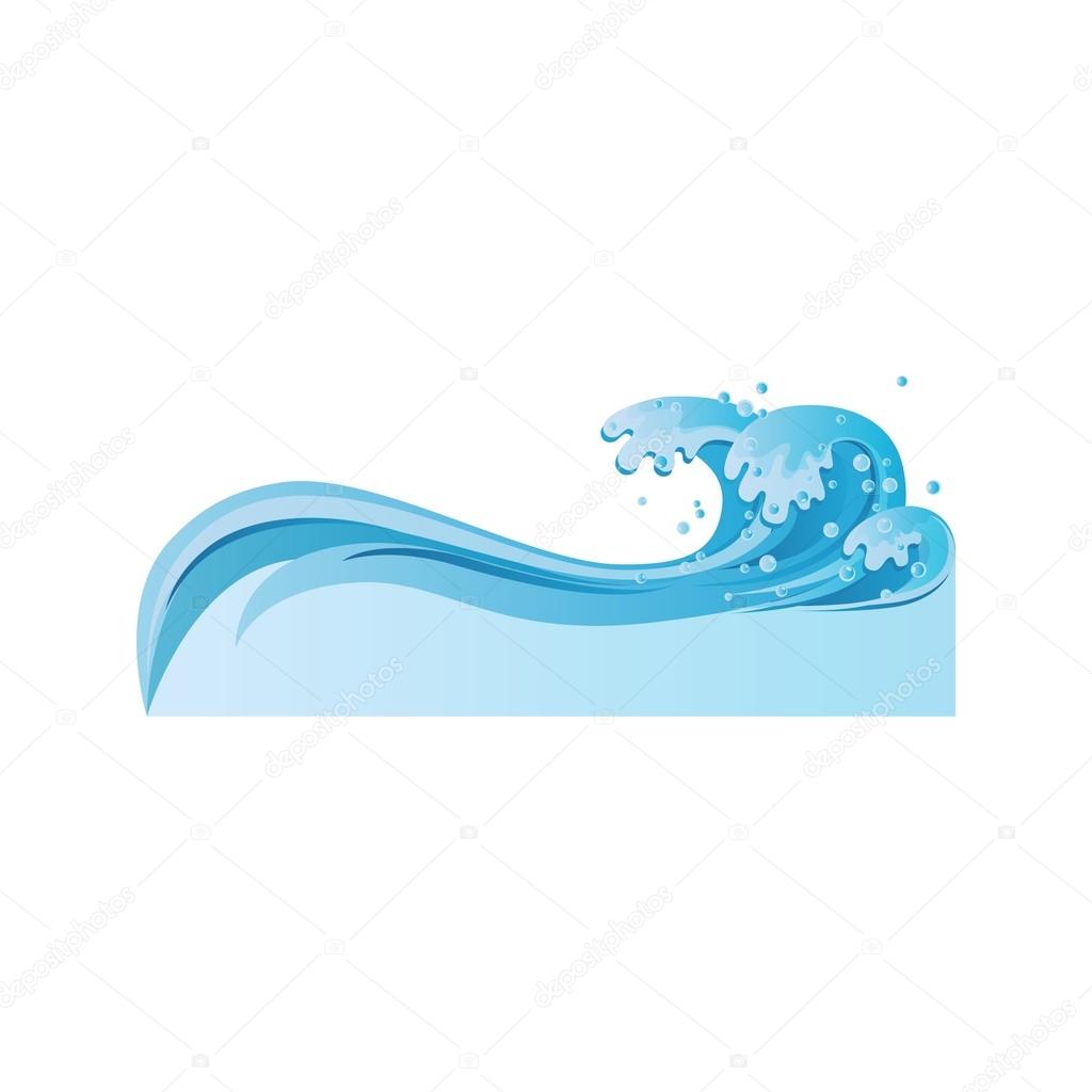 Water, wave icon