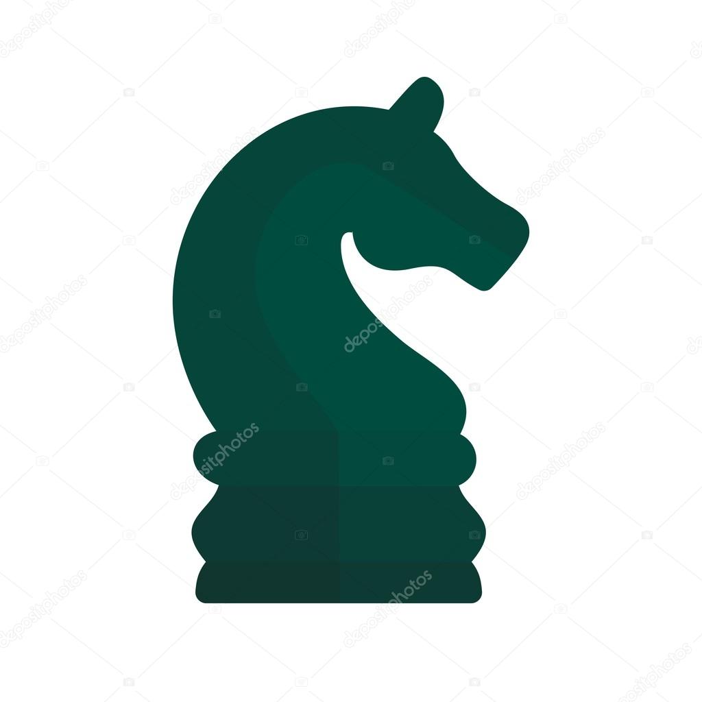 Chess horse icon