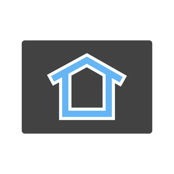 Homepage, house icon — Stock Vector