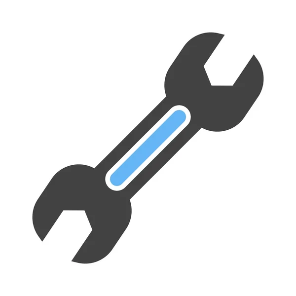 Llave inglesa — Archivo Imágenes Vectoriales