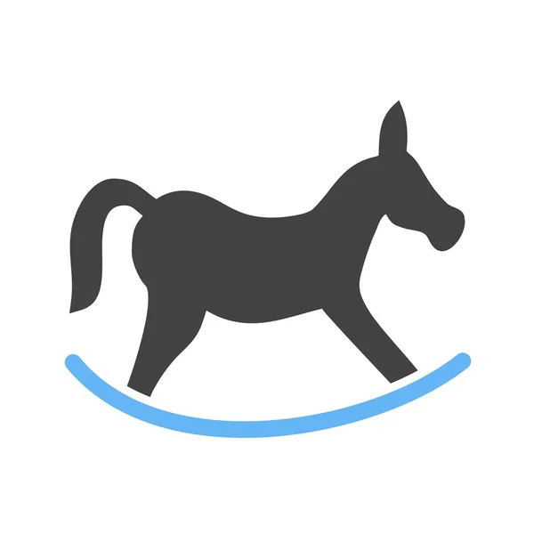 Rocking horse — Stockvector