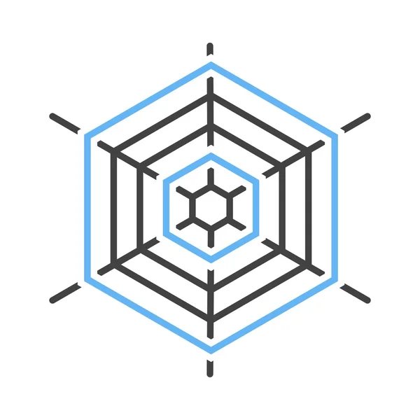 Teia de aranha —  Vetores de Stock