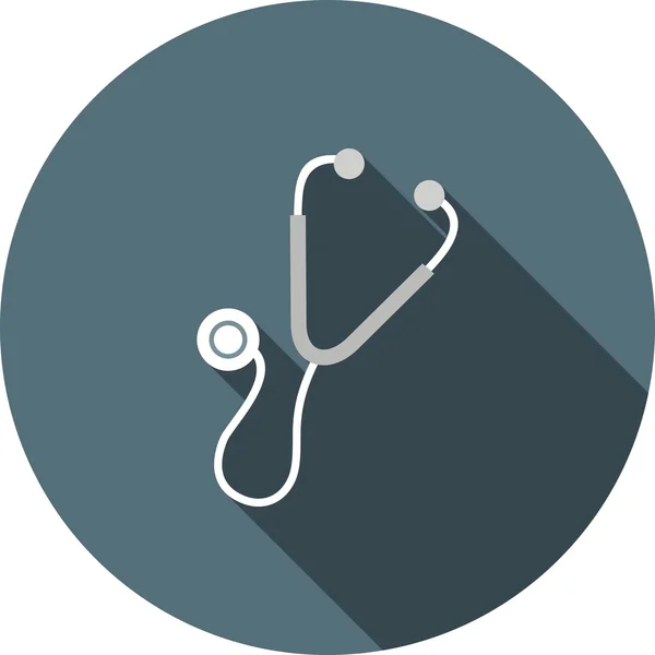 Stethoscope, medicine icon — Stok Vektör