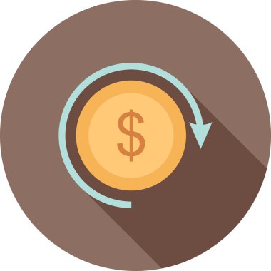 Exchange, dollar, profit, return icon