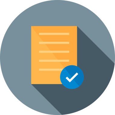 Denetim listesi, belge simgesi