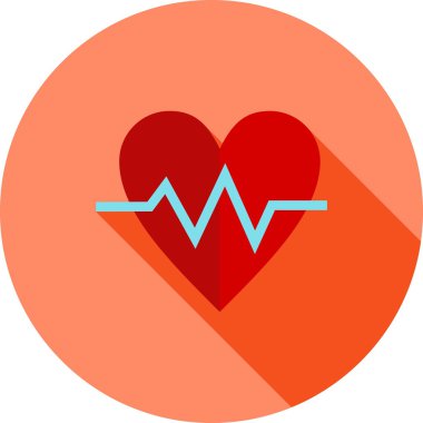 Heartbeat, medicine icon