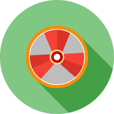 Radiation, nuclear icon