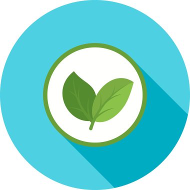 Environment, leaves icon