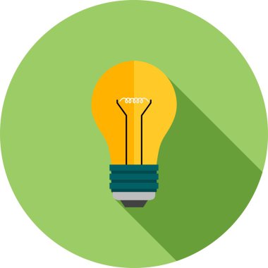 Bulb, electricity icon