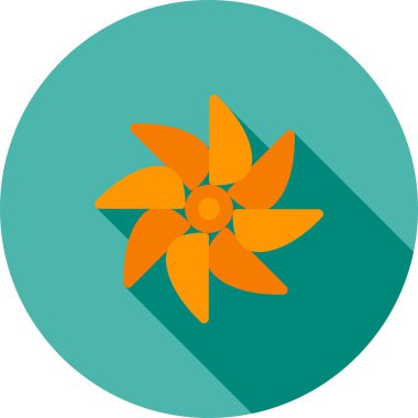 Turbine, windmill icon