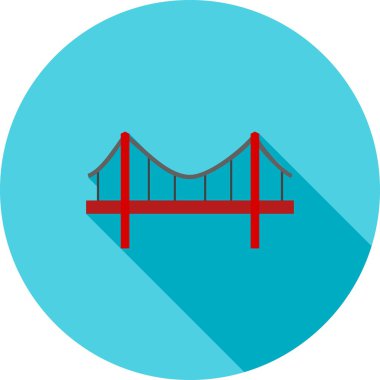 Bridge, architecture icon