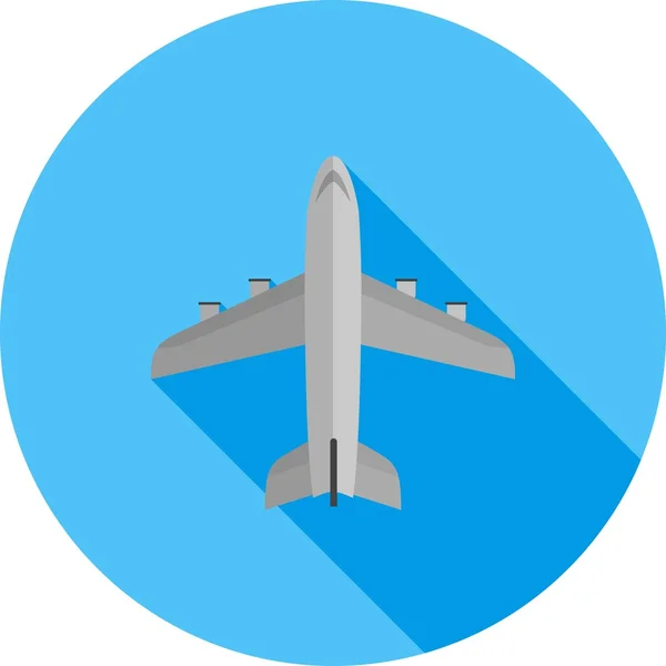 Passenger Airplane icon — Stock Vector
