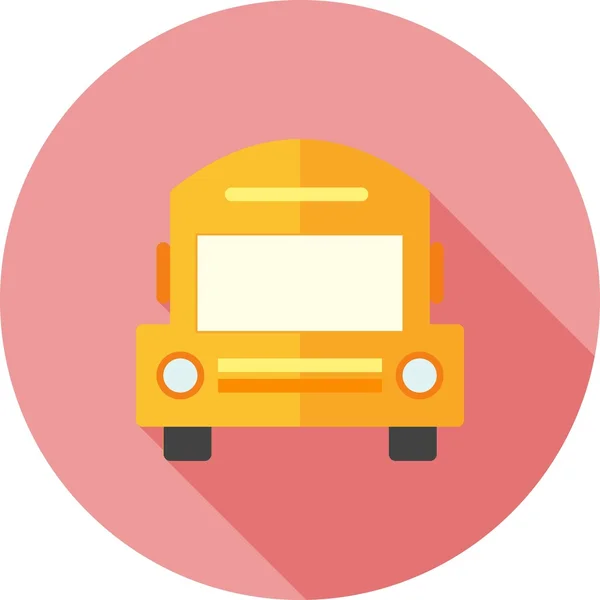 School bus icon — Stock Vector