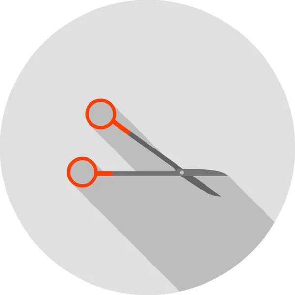 Scissors, medicine icon — Stock vektor