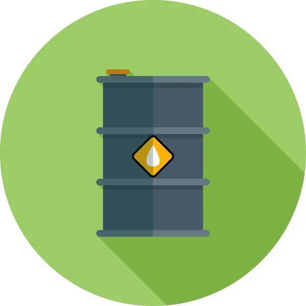 Icono barril de petróleo — Vector de stock