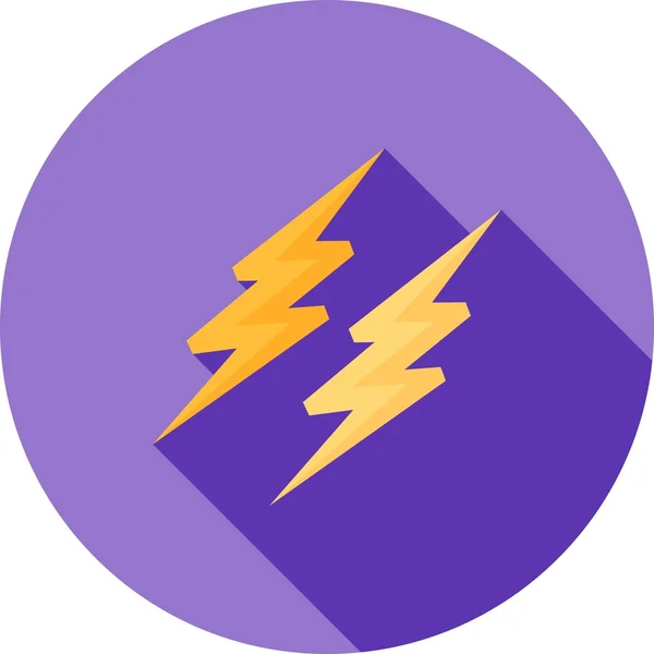 Lightening arrows icon — Stockvector