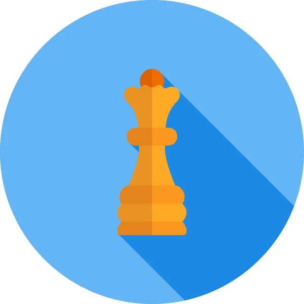 Xadrez, ícone do jogo — Vetor de Stock