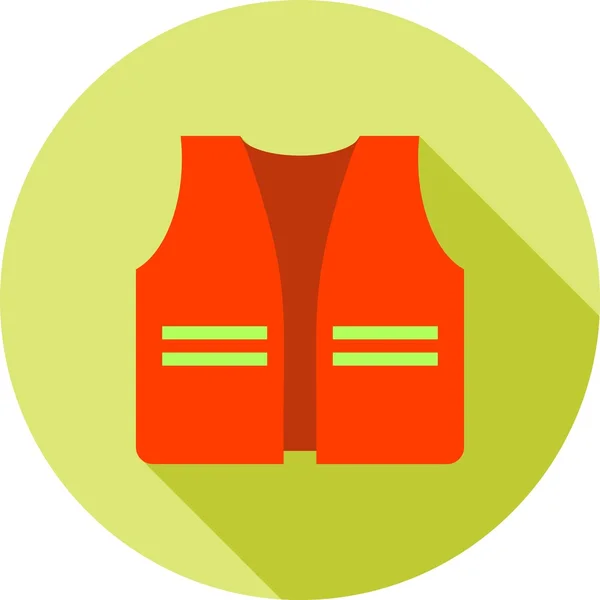 Construction Jacket icon — ストックベクタ