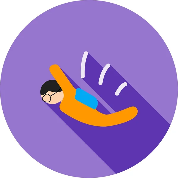 Sky Diver icon — Stockvector