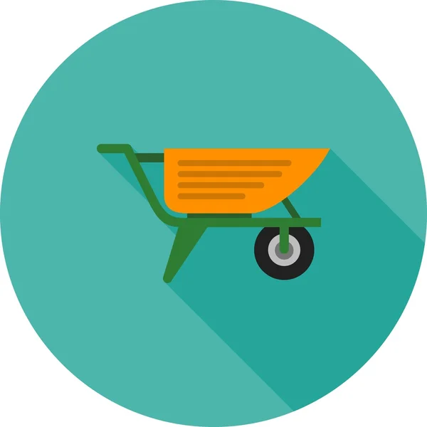 Cement Trolley icon — 스톡 벡터