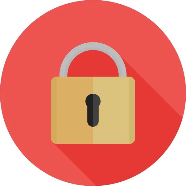 Security, lock icon — Stock Vector