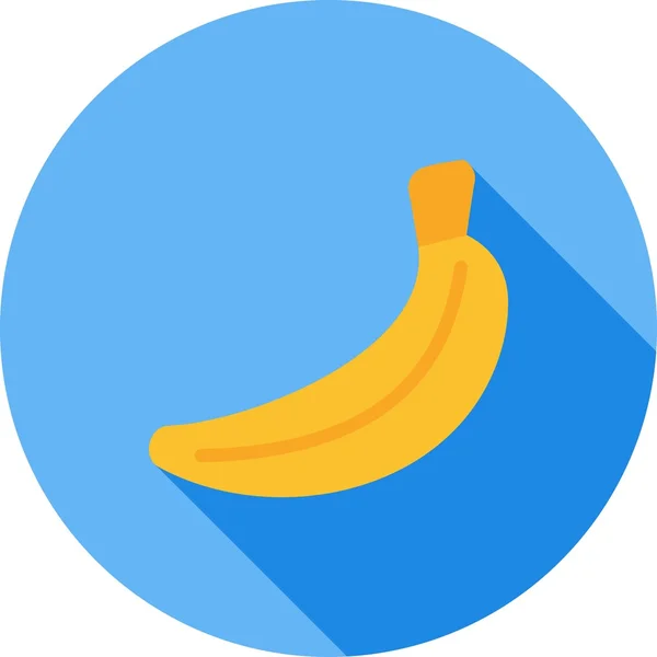 Plátanos, icono de fruta — Archivo Imágenes Vectoriales