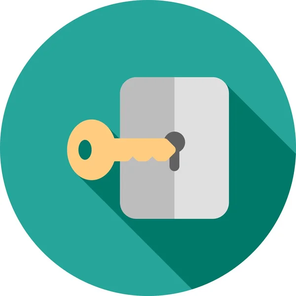 Login, key, password icon — Stok Vektör