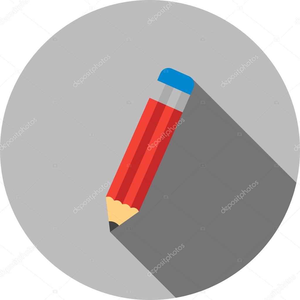 Pencil, education icon