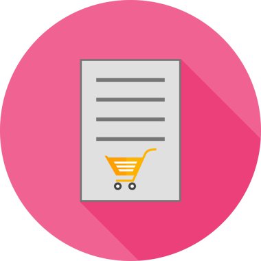 Orders, shopping icon