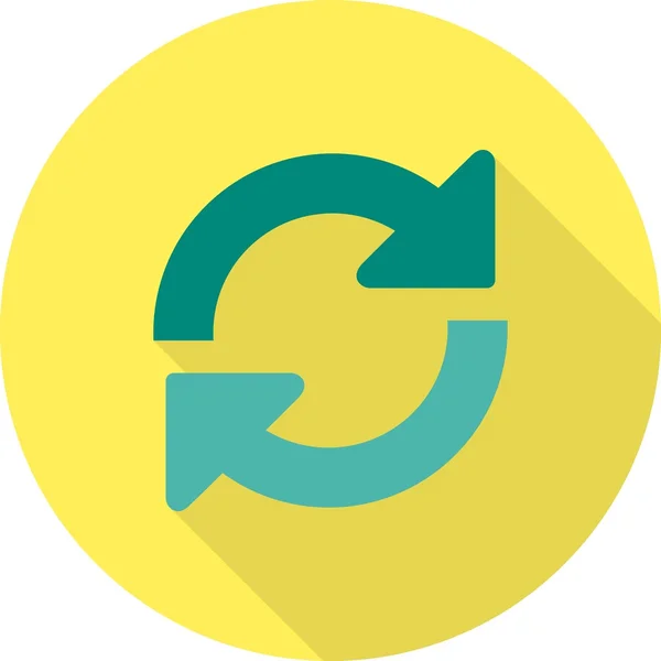 Refresh Page, arrows icon — Stockvector