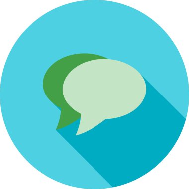 Double Message Bubble icon