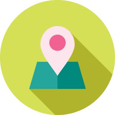 Map, Area, Pin icon