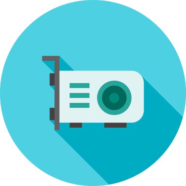 Grapfic card icon