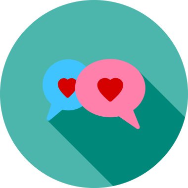 sohbet kabarcıklar simgesi