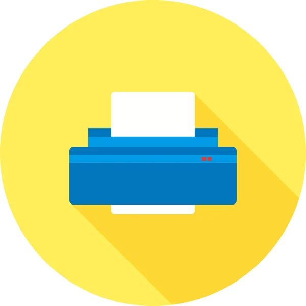 Printer, office, printing icon — 图库矢量图片