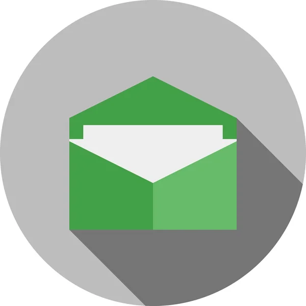 Abrir Envelope, ícone de correio — Vetor de Stock