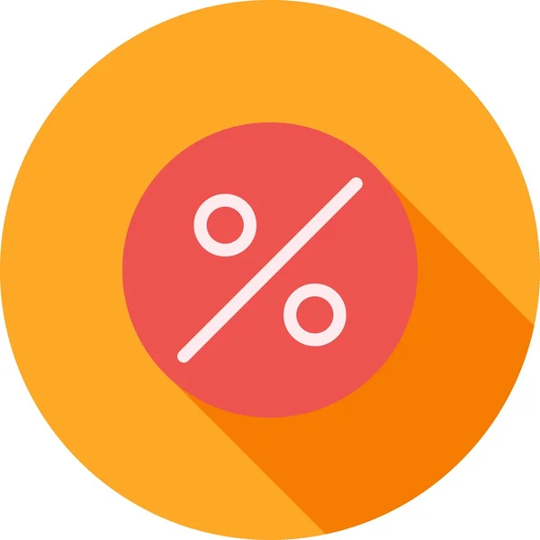 Percentage, discount icon — Stock Vector